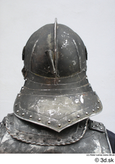 Photos Medieval Knight in plate armor 23 head helmet knight…